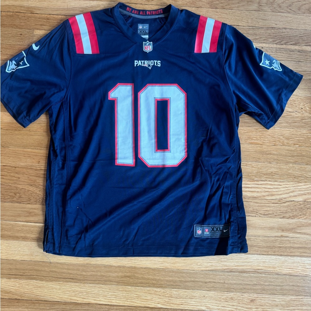 New England Patriots Mac Jones Football Jersey